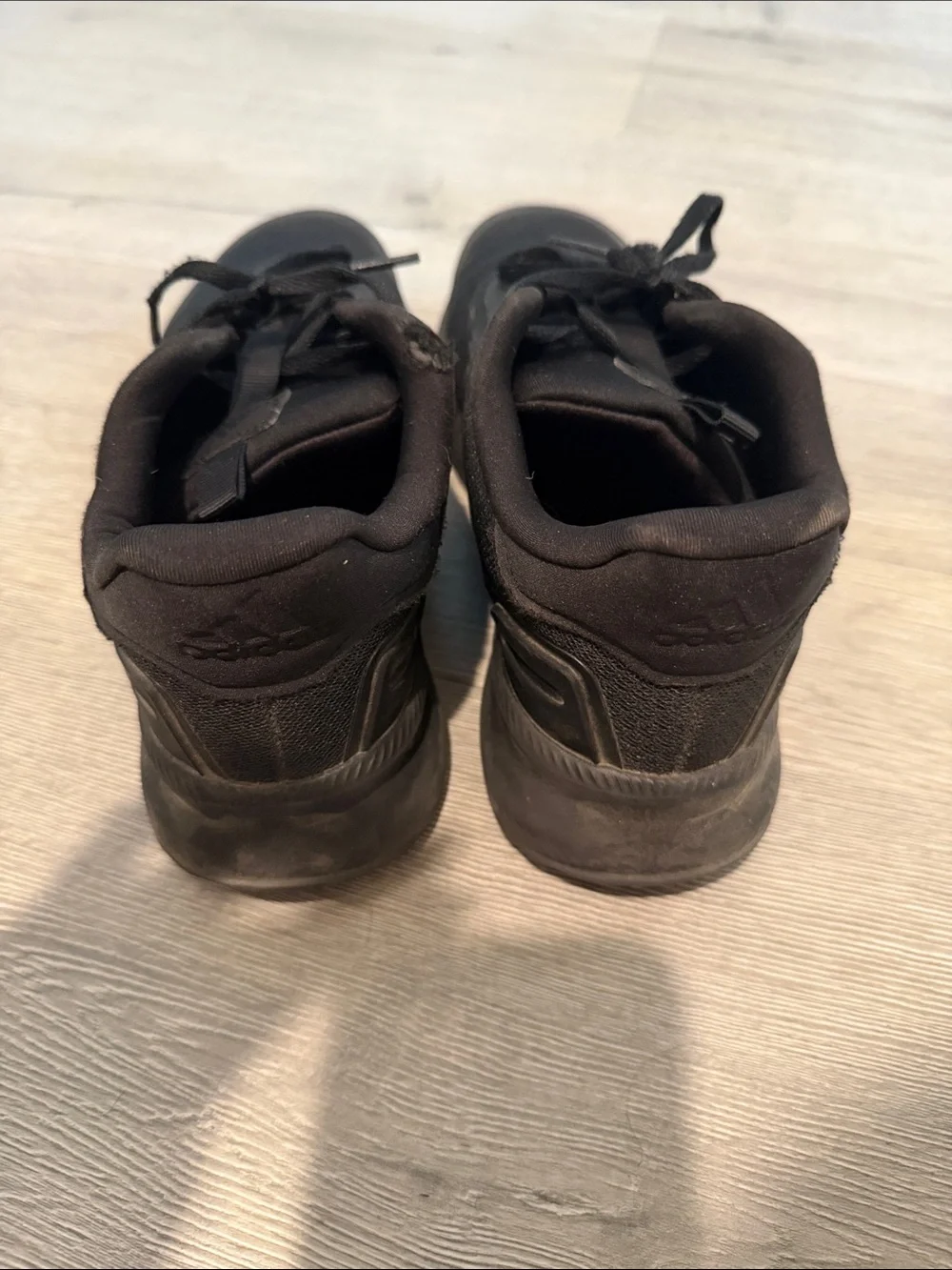 adidas Black Men's Lightweight Sneakers